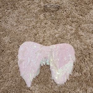 Angel wings & halo headband